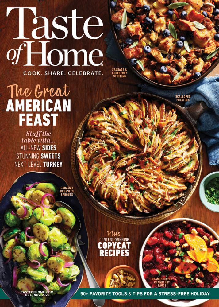 Taste-of-Home October 01, 2022 Issue Cover