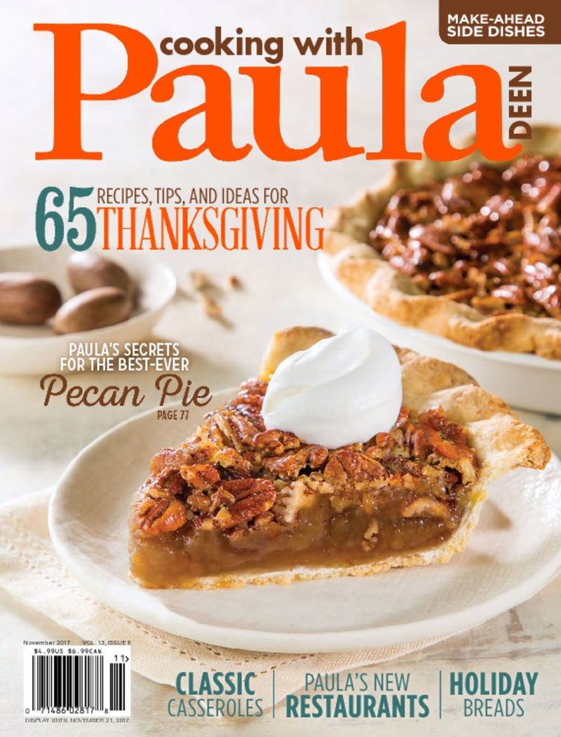 Cooking-With-Paula-Deen November 01, 2017 Issue Cover