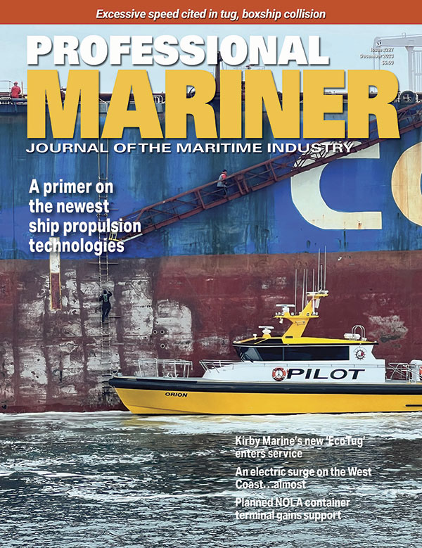 Professional-Mariner December 01, 2023 Issue Cover