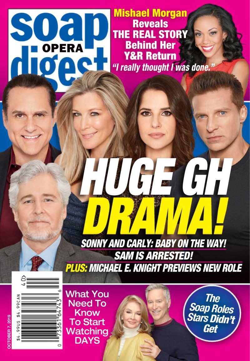 Soap-Opera-Digest October 07, 2019 Issue Cover
