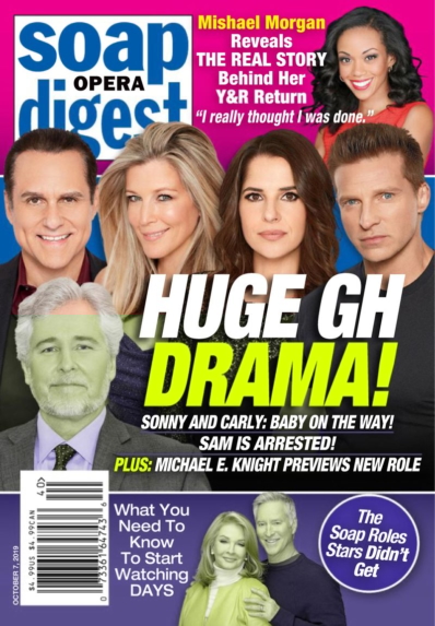 Soap Opera Digest October 07, 2019 Issue Cover