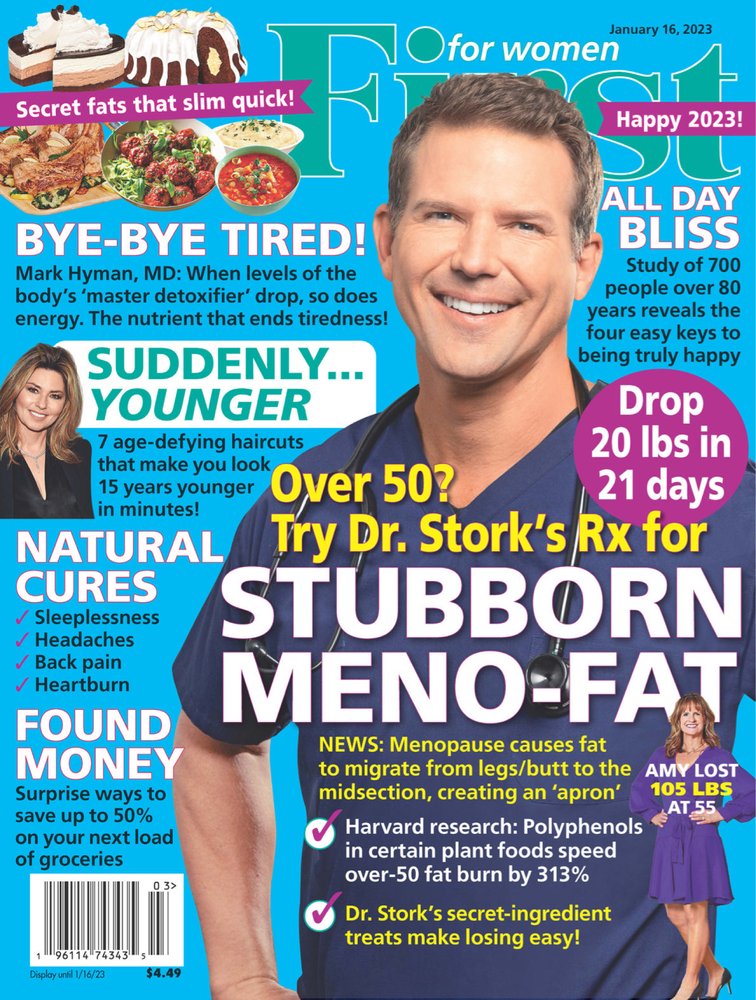 First-for-Women January 16, 2023 Issue Cover