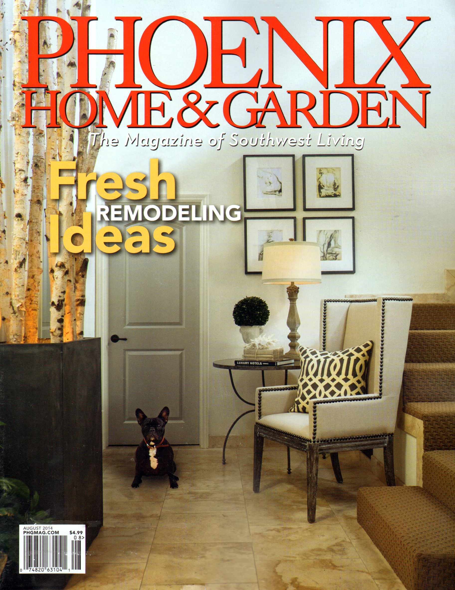Phoenix-Home-and-Garden August 01, 2014 Issue Cover