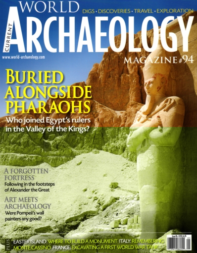 Current World Archaeology April 01, 2019 Issue Cover