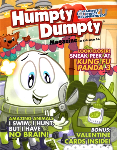 Humpty Dumpty January 01, 2016 Issue Cover