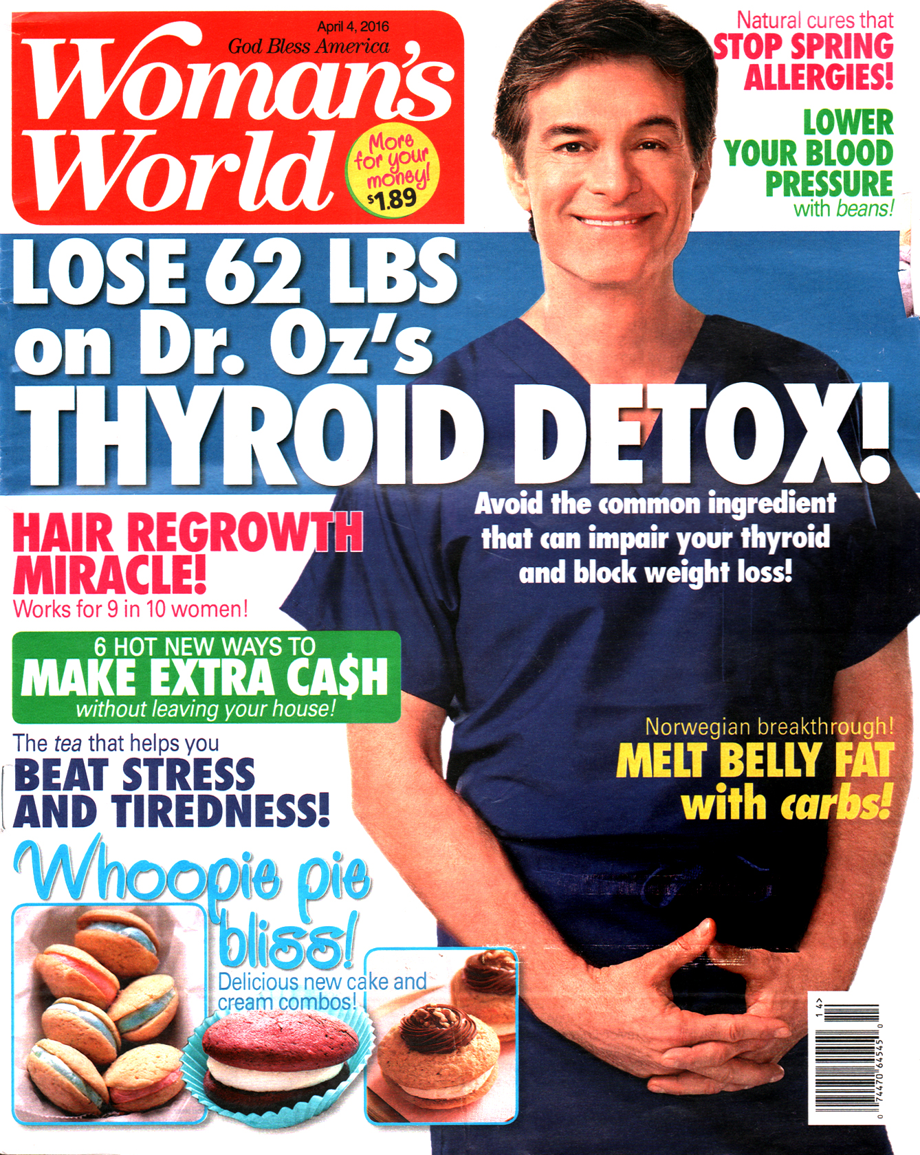 Womans-World April 04, 2016 Issue Cover