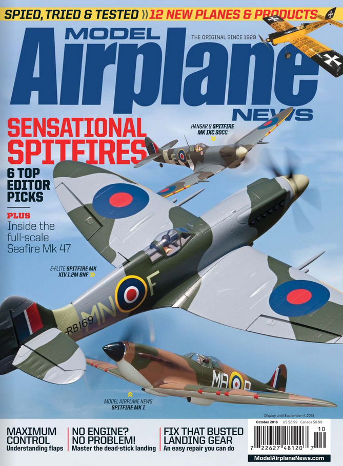 Model-Airplane-News October 01, 2018 Issue Cover