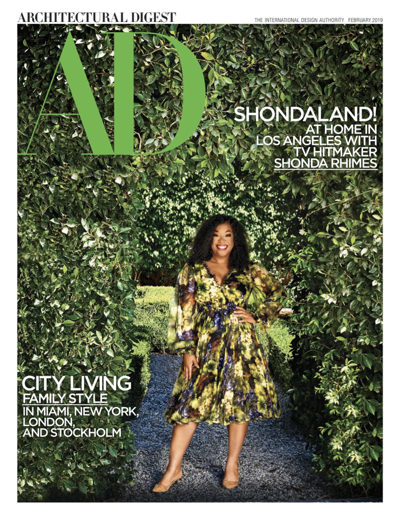 Architectural-Digest February 01, 2019 Issue Cover
