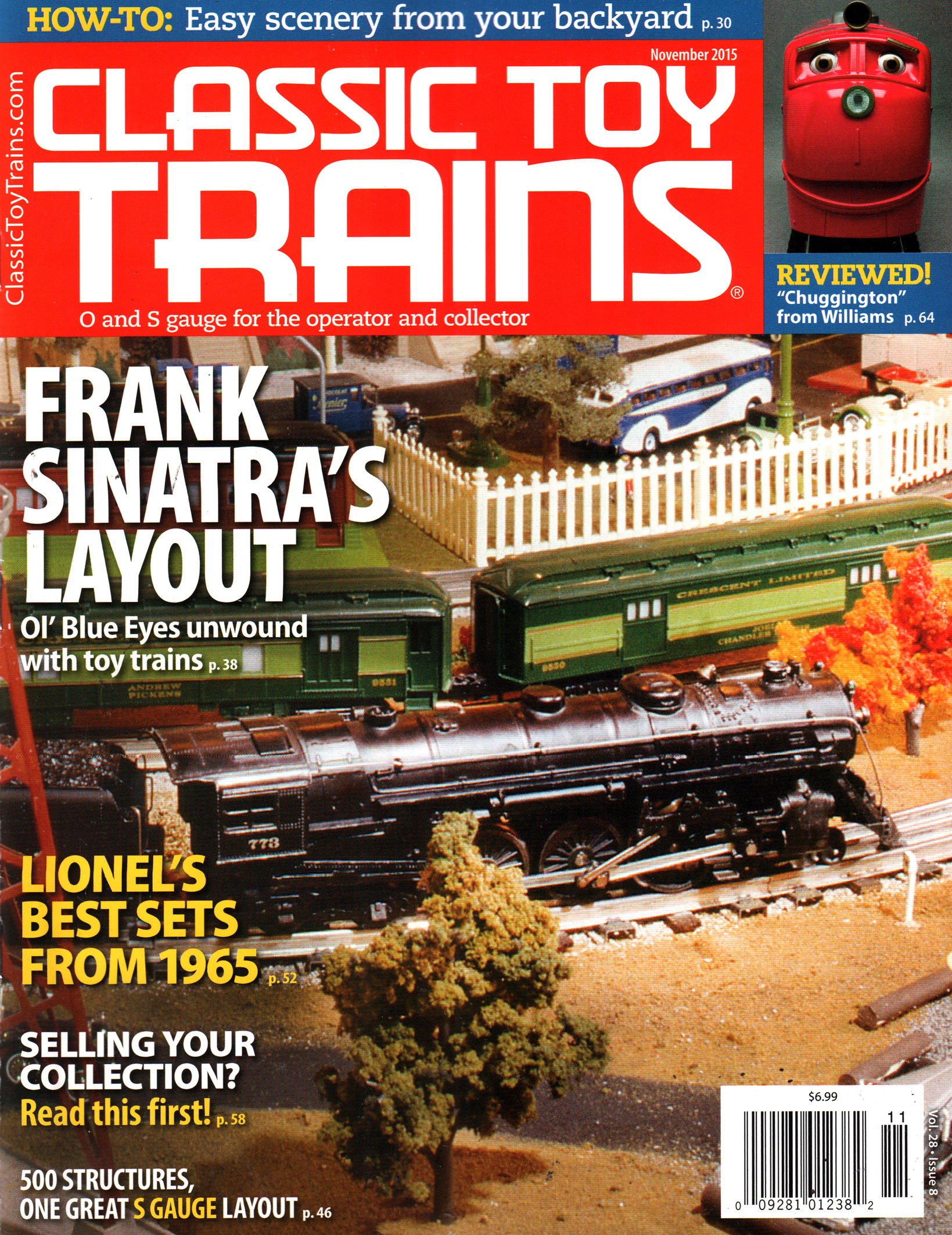 Classic-Toy-Trains November 01, 2015 Issue Cover