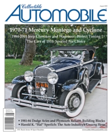 Collectible-Automobile August 01, 2025 Issue Cover