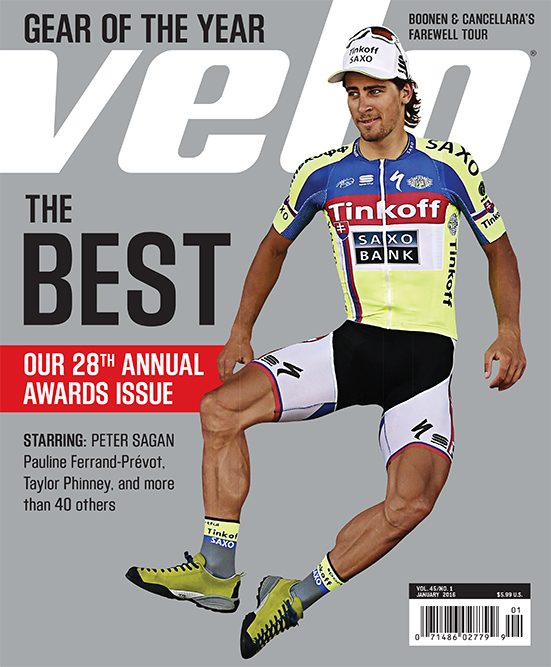 VeloNews January 01, 2016 Issue Cover