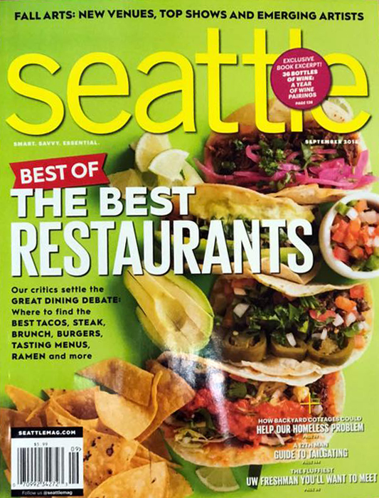 Seattle-Magazine September 01, 2018 Issue Cover
