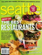 Seattle-Magazine September 01, 2018 Issue Cover