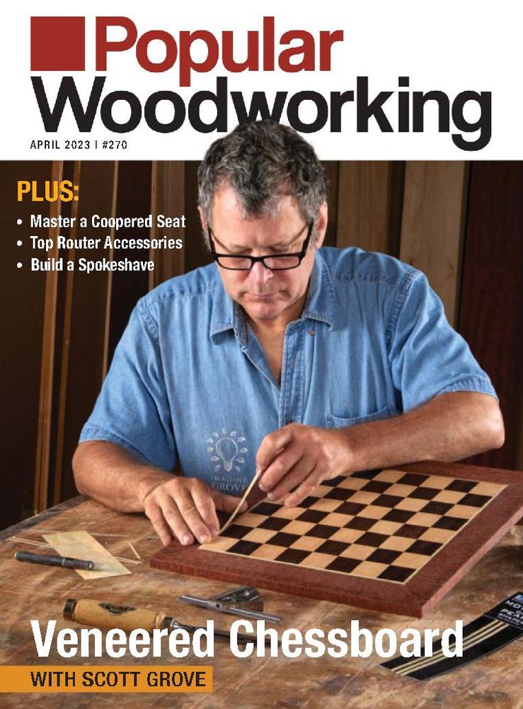 Popular-Woodworking April 01, 2023 Issue Cover