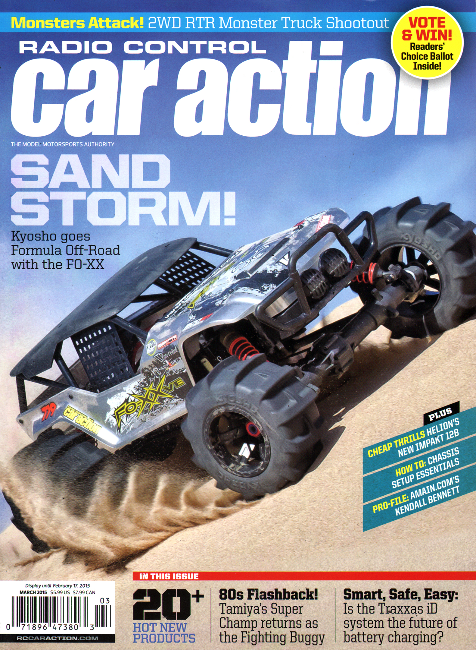 Radio-Control-Car-Action March 01, 2015 Issue Cover