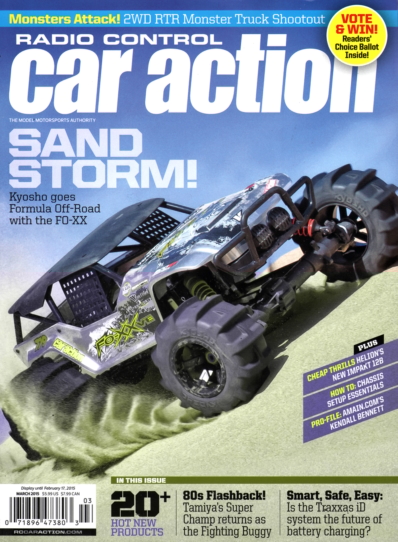 Radio Control Car Action March 01, 2015 Issue Cover
