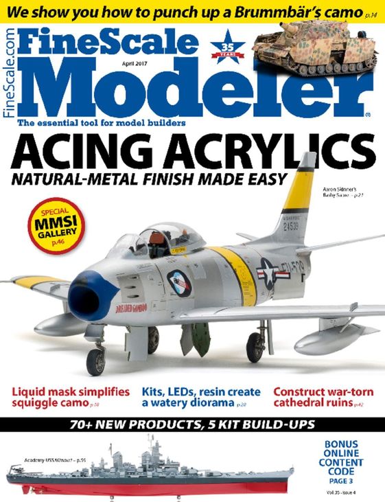 Finescale-Modeler April 01, 2017 Issue Cover