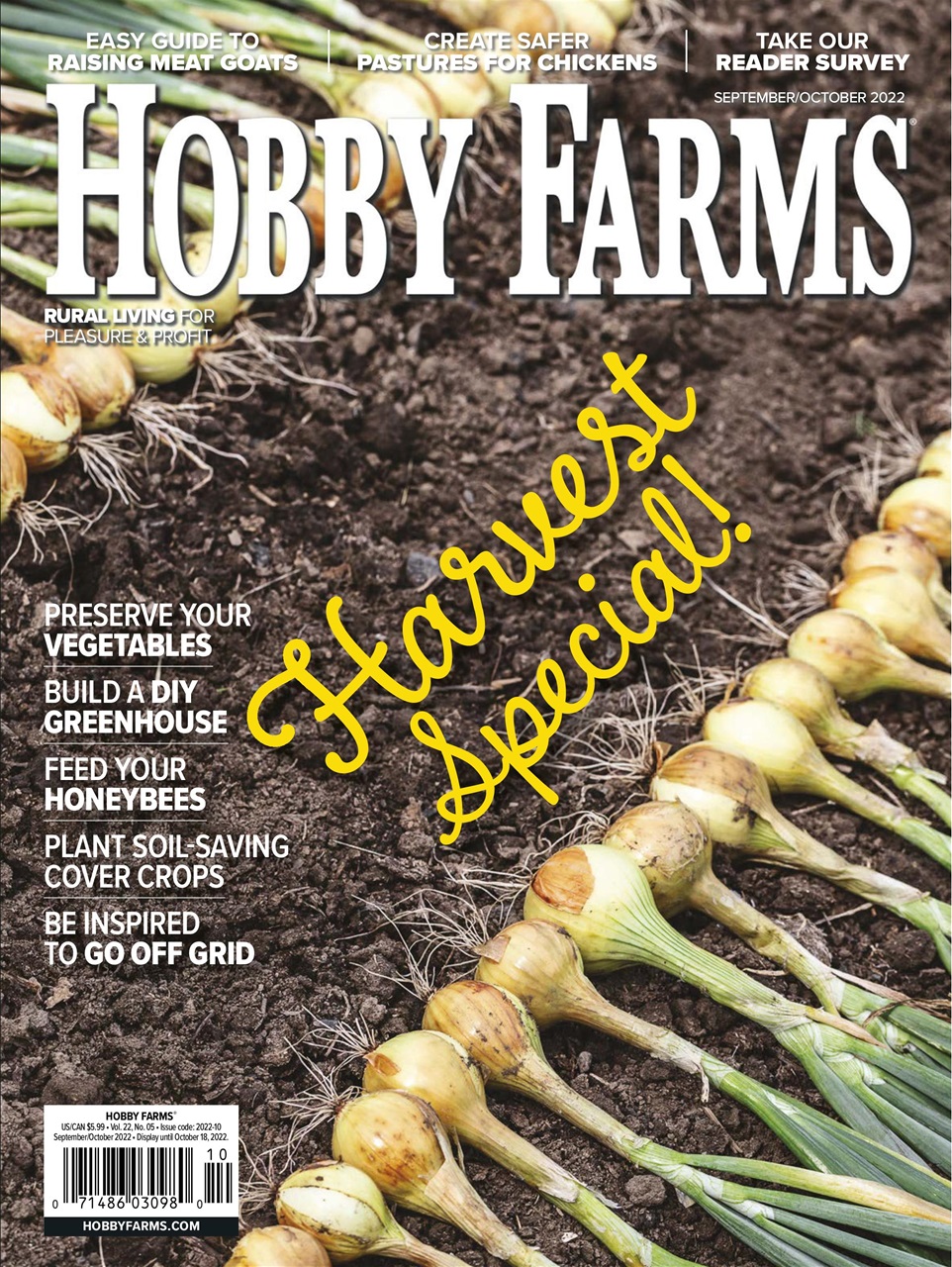 Hobby-Farms September 01, 2022 Issue Cover
