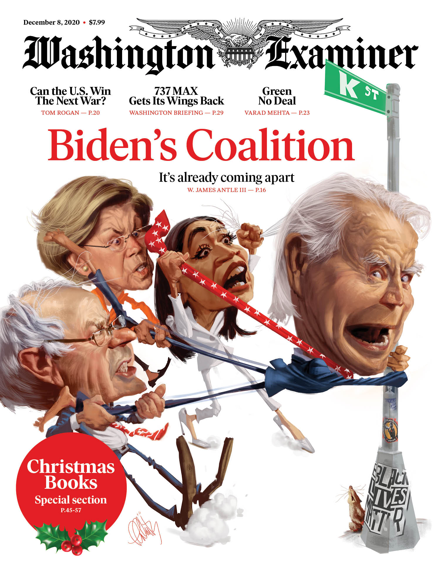 Washington-Examiner December 08, 2020 Issue Cover
