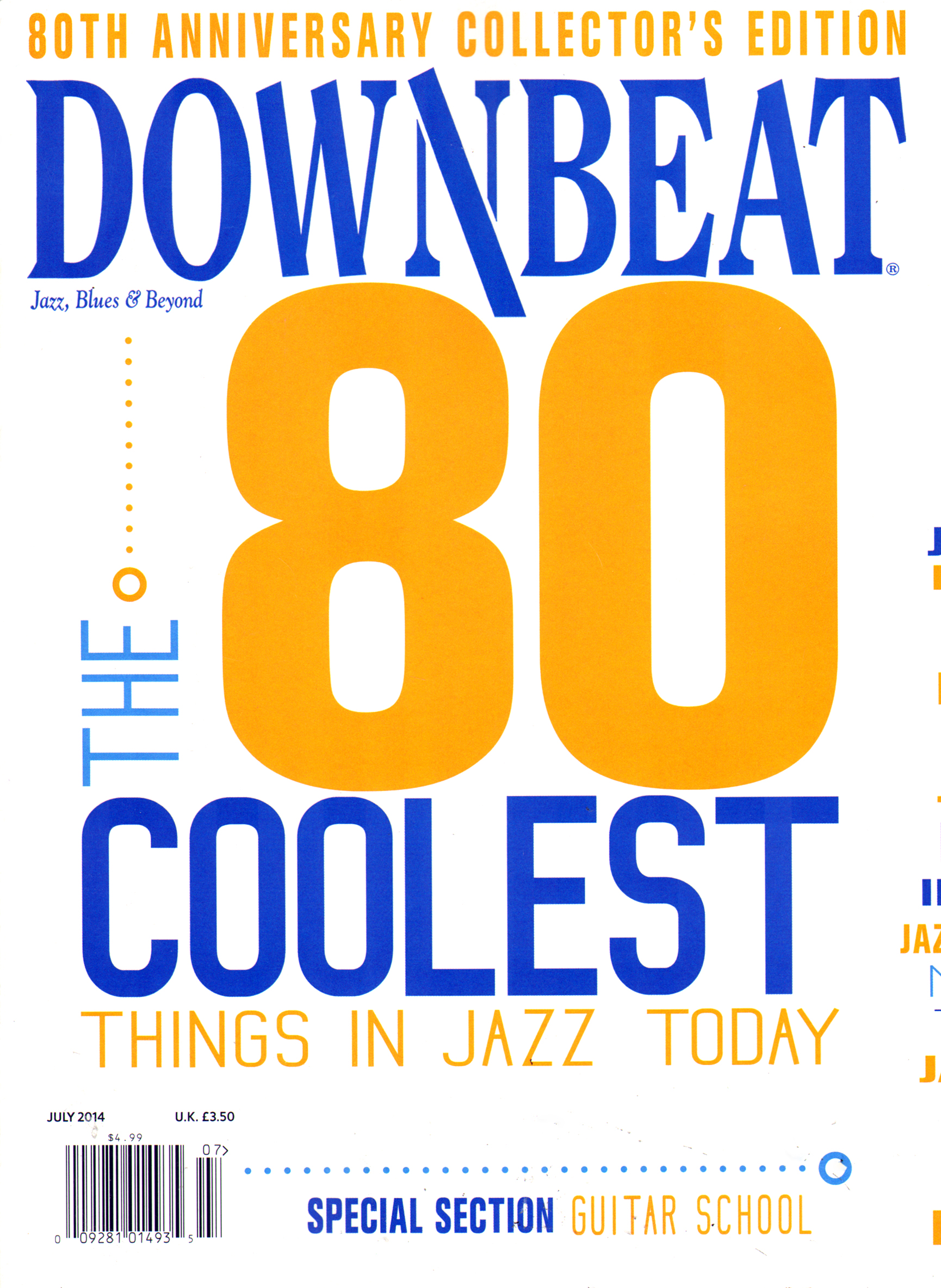 DownBeat July 01, 2014 Issue Cover