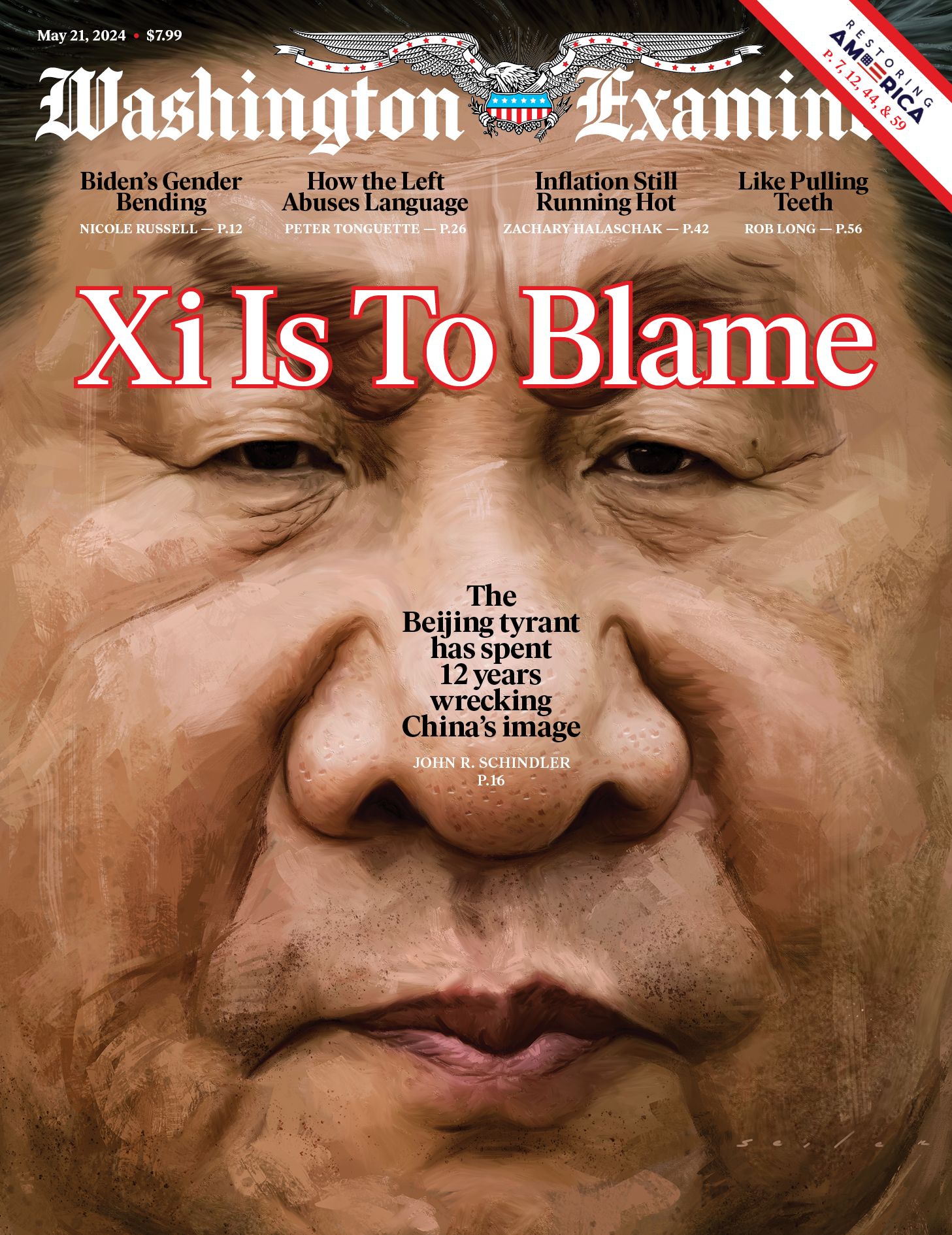 Washington-Examiner May 21, 2024 Issue Cover