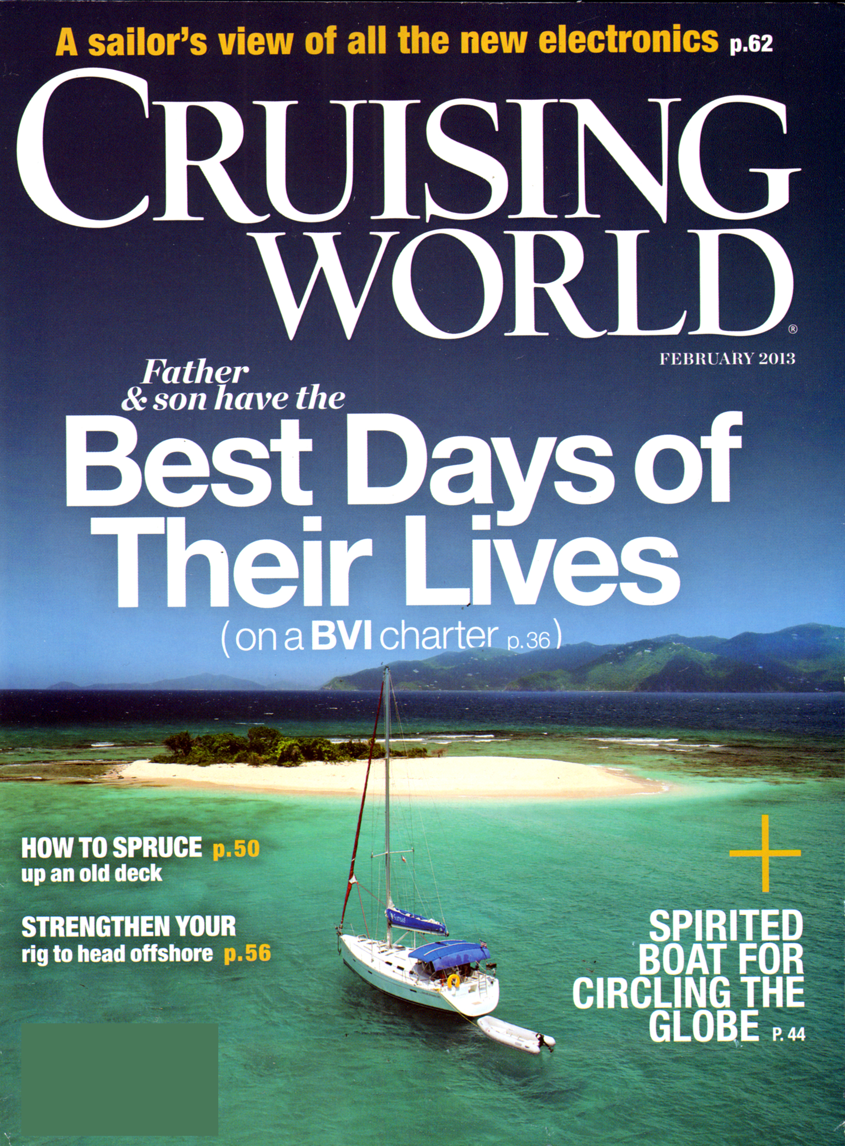 Cruising-World February 01, 2013 Issue Cover