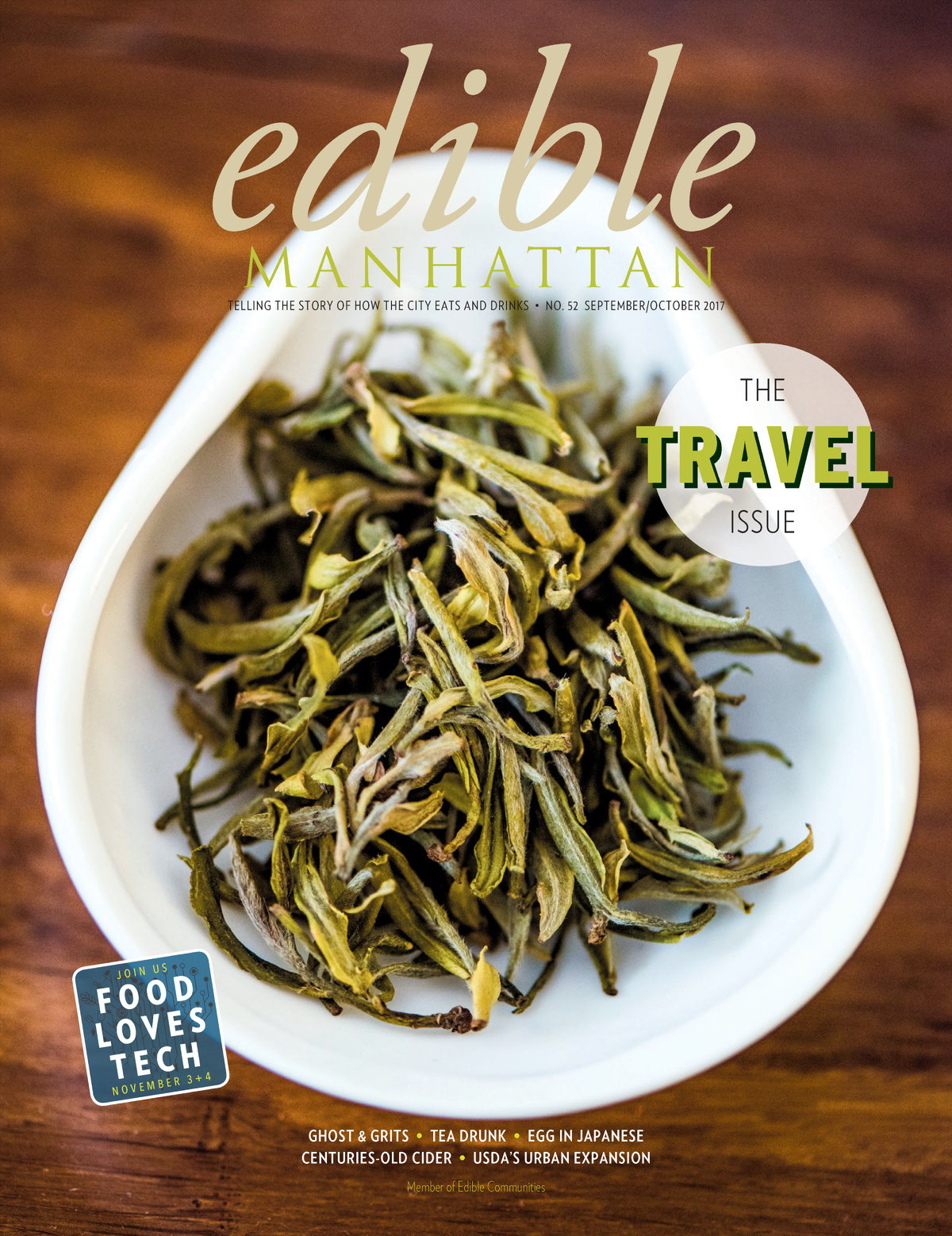 Edible-Manhattan September 01, 2017 Issue Cover