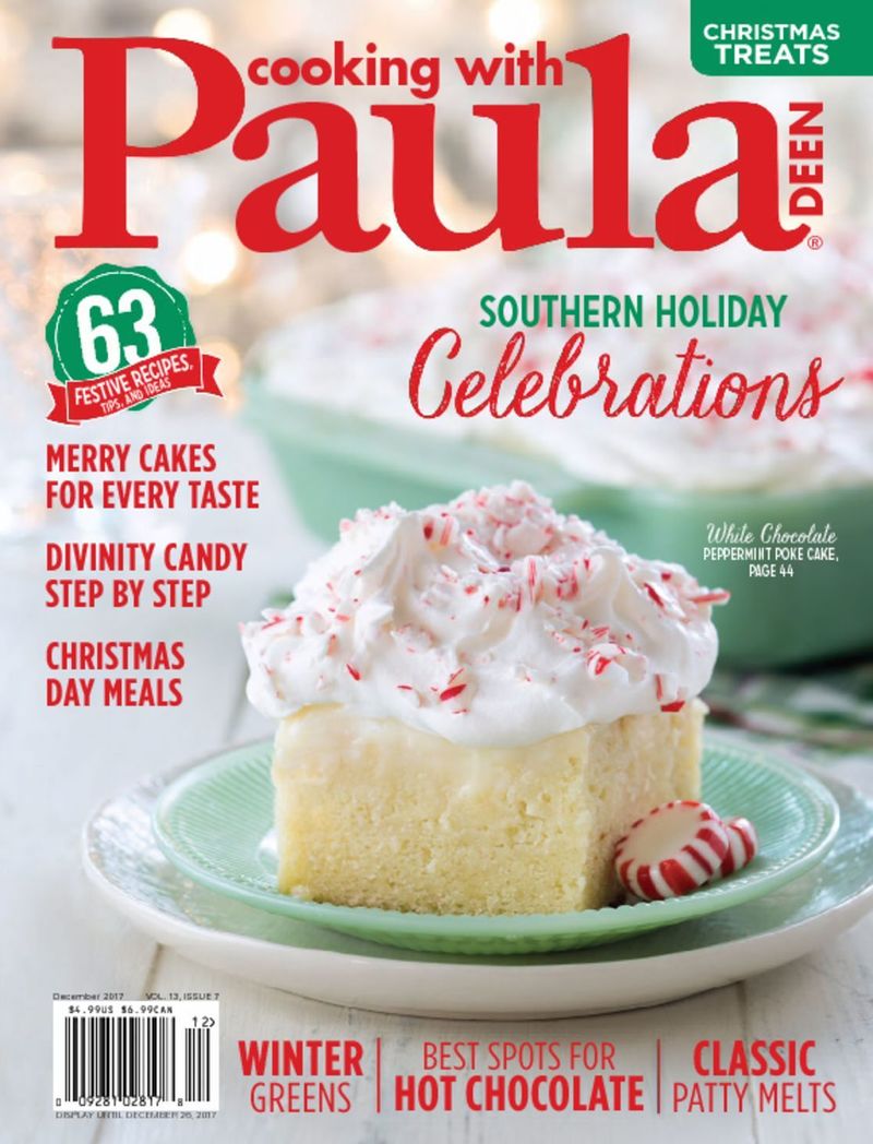 Cooking-With-Paula-Deen December 01, 2017 Issue Cover