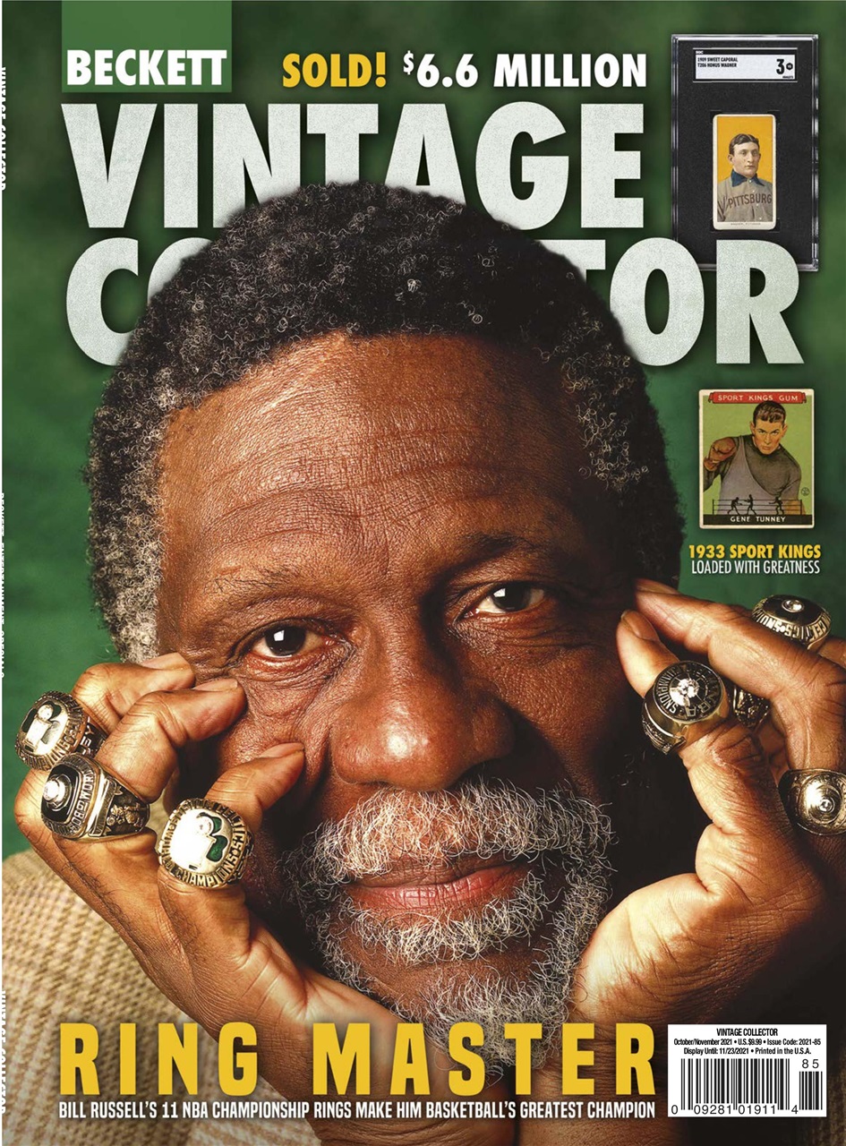 Beckett-Vintage-Collector October 01, 2021 Issue Cover