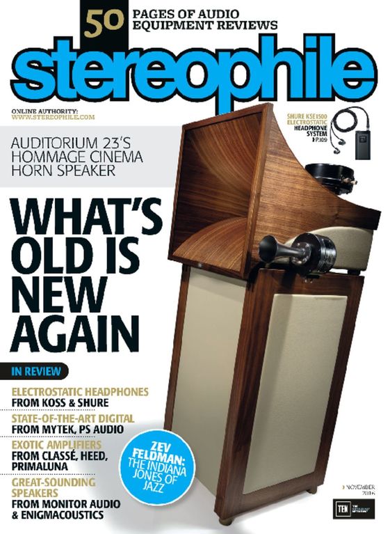 Stereophile November 01, 2016 Issue Cover
