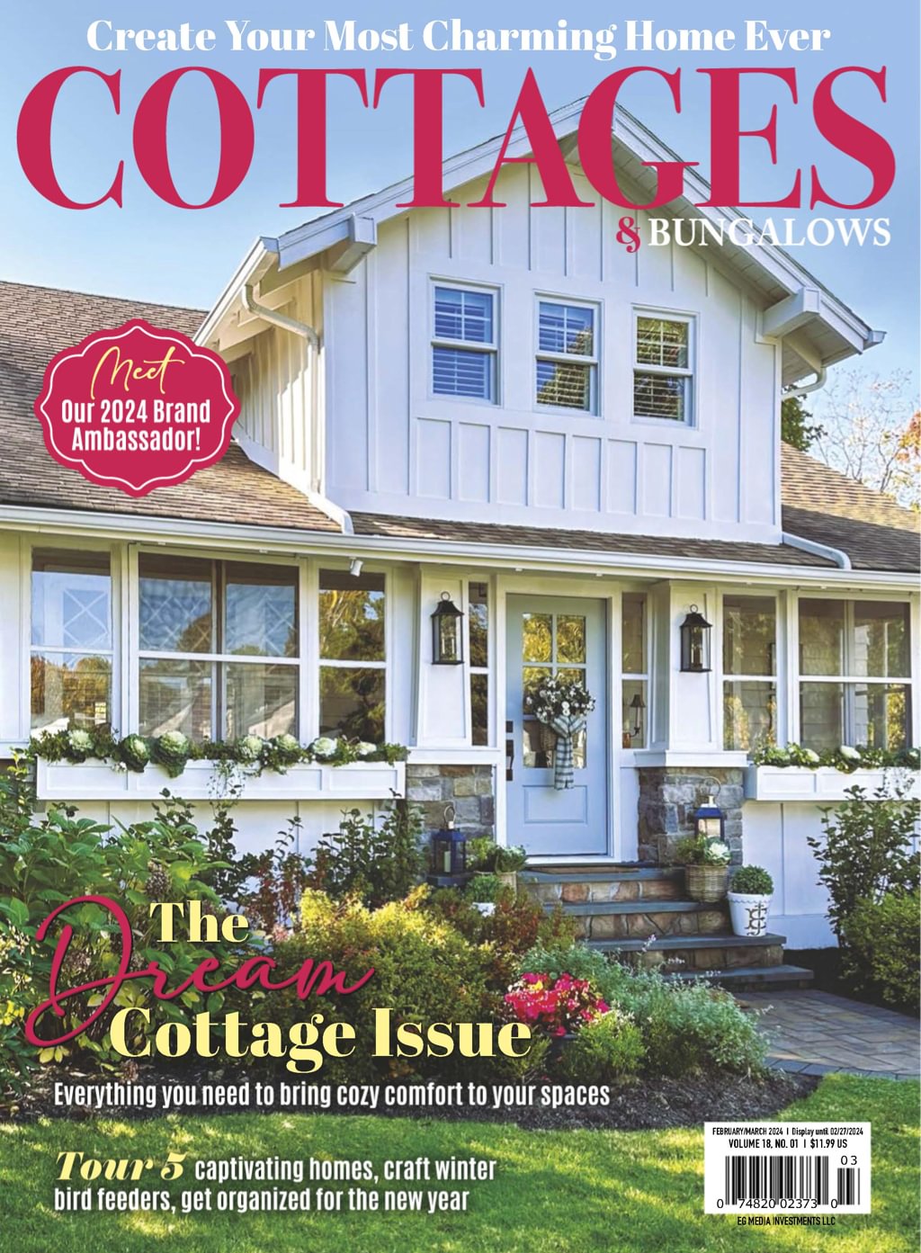 Cottages-and-Bungalows February 01, 2024 Issue Cover