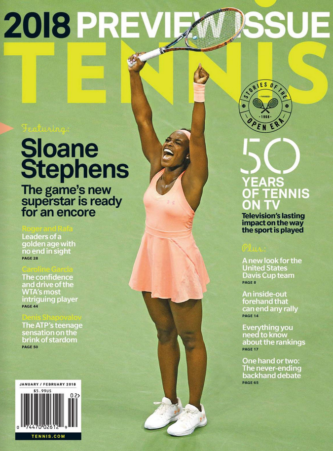 Tennis-Magazine January 01, 2018 Issue Cover