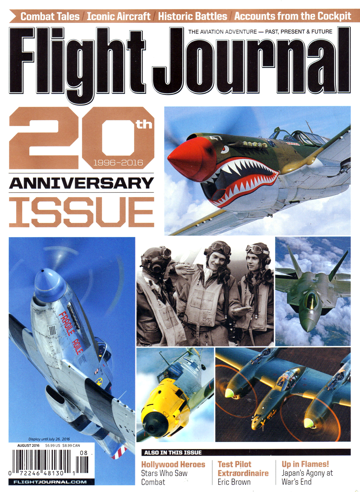 Flight-Journal August 01, 2016 Issue Cover