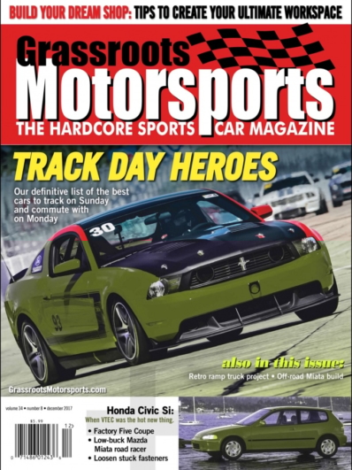 Grassroots Motorsports December 01, 2017 Issue Cover