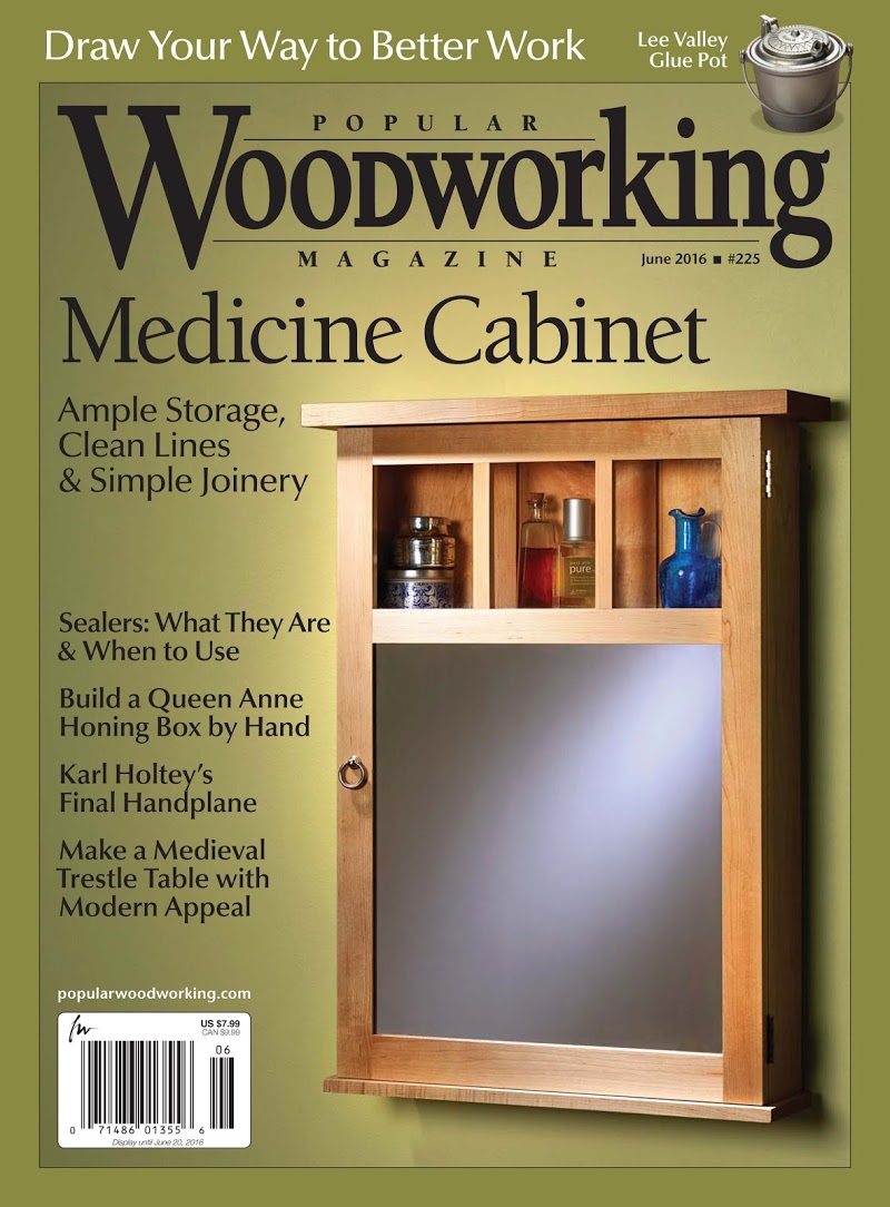 Popular-Woodworking May 01, 2016 Issue Cover