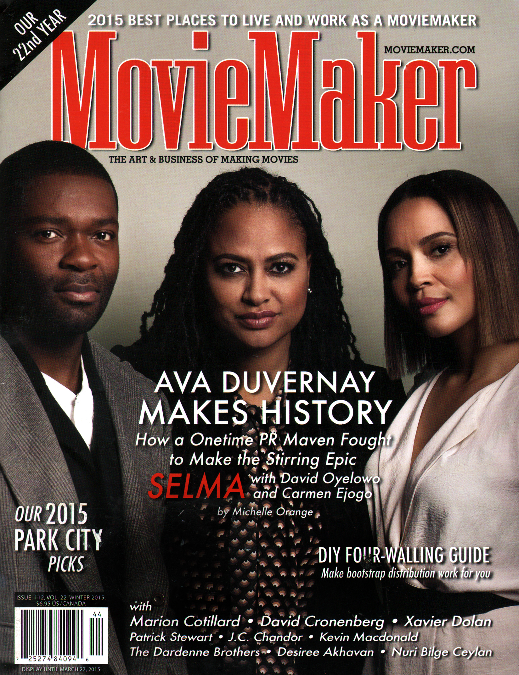 Moviemaker-Magazine January 01, 2015 Issue Cover