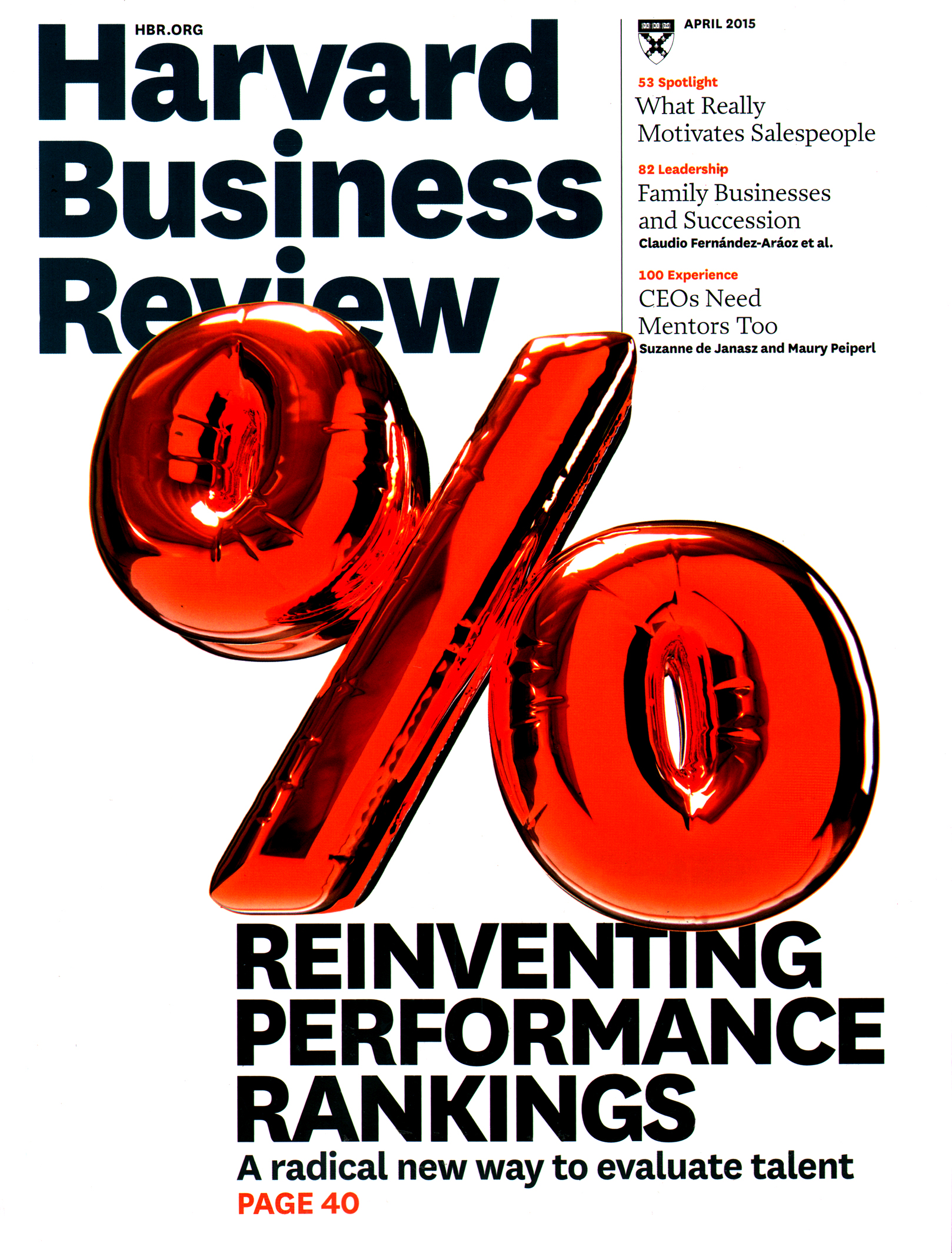 Harvard-Business-Review April 01, 2015 Issue Cover