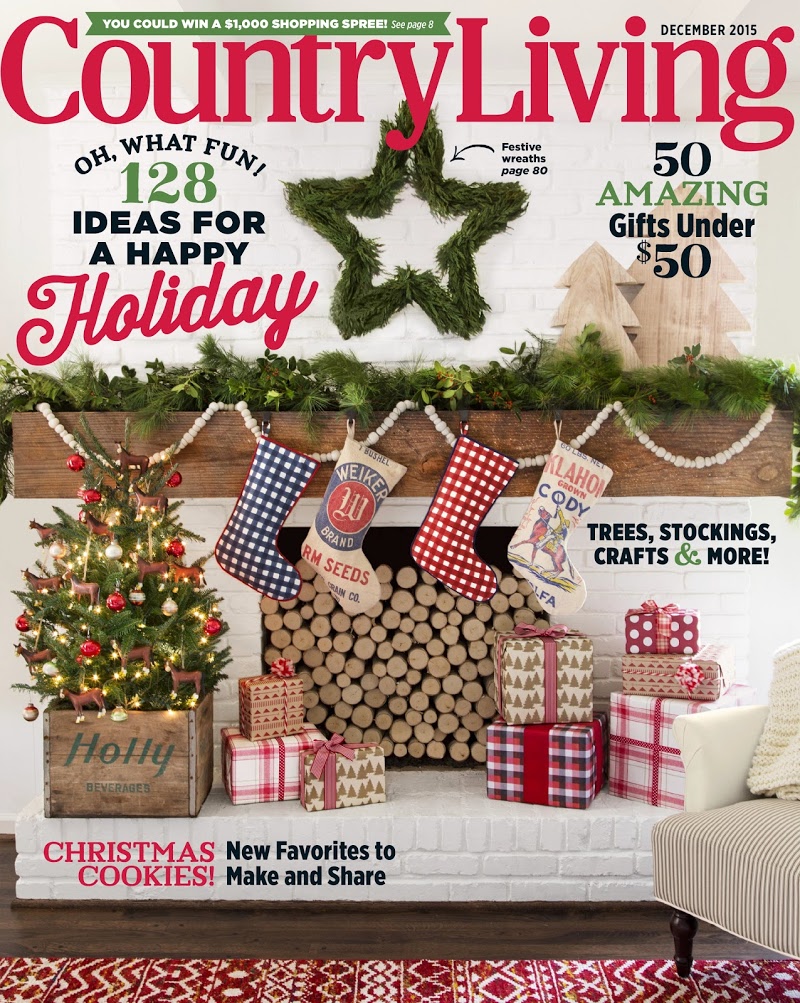 Country-Living December 01, 2015 Issue Cover