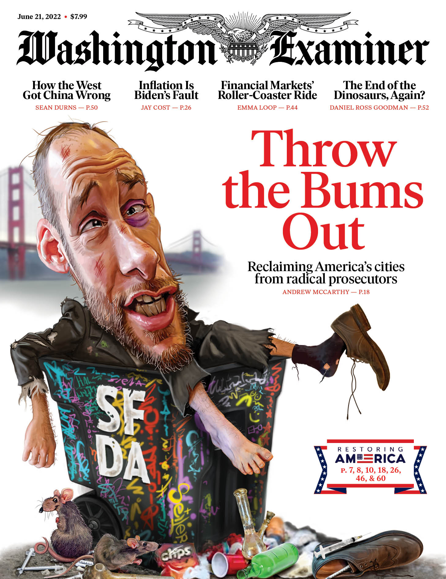 Washington-Examiner June 21, 2022 Issue Cover