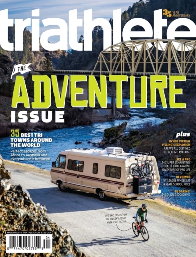 Triathlete March 01, 2018 Issue Cover