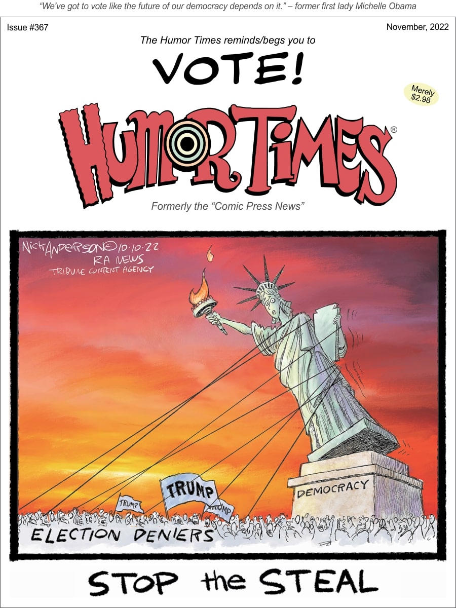 Humor-Times November 01, 2022 Issue Cover