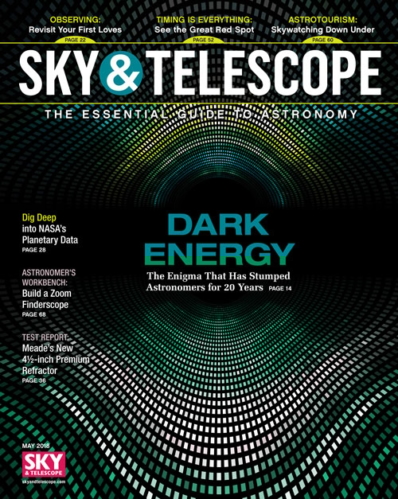 Sky & Telescope May 01, 2018 Issue Cover