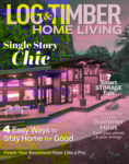 Log and Timber Home Living August 01, 2025 Issue Cover