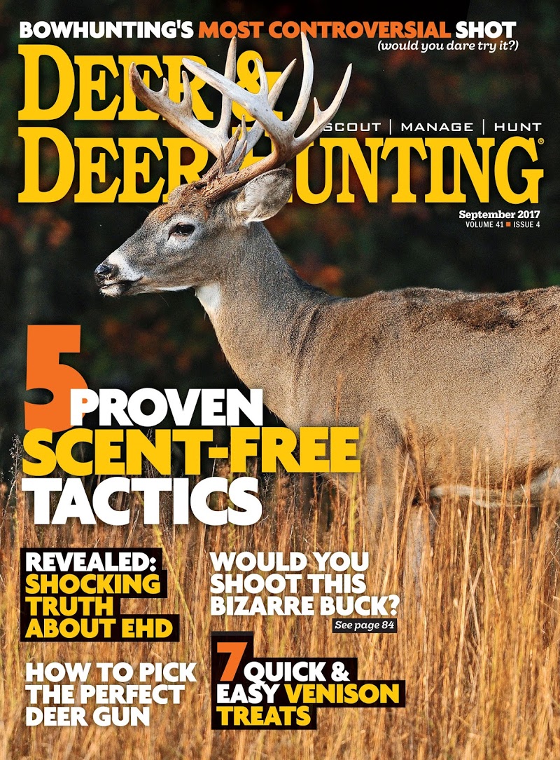 Deer-and-Deer-Hunting September 01, 2017 Issue Cover