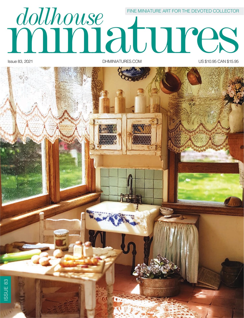 Dollhouse-Miniatures September 01, 2021 Issue Cover
