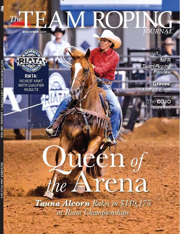 The-Team-Roping-Journal December 01, 2024 Issue Cover