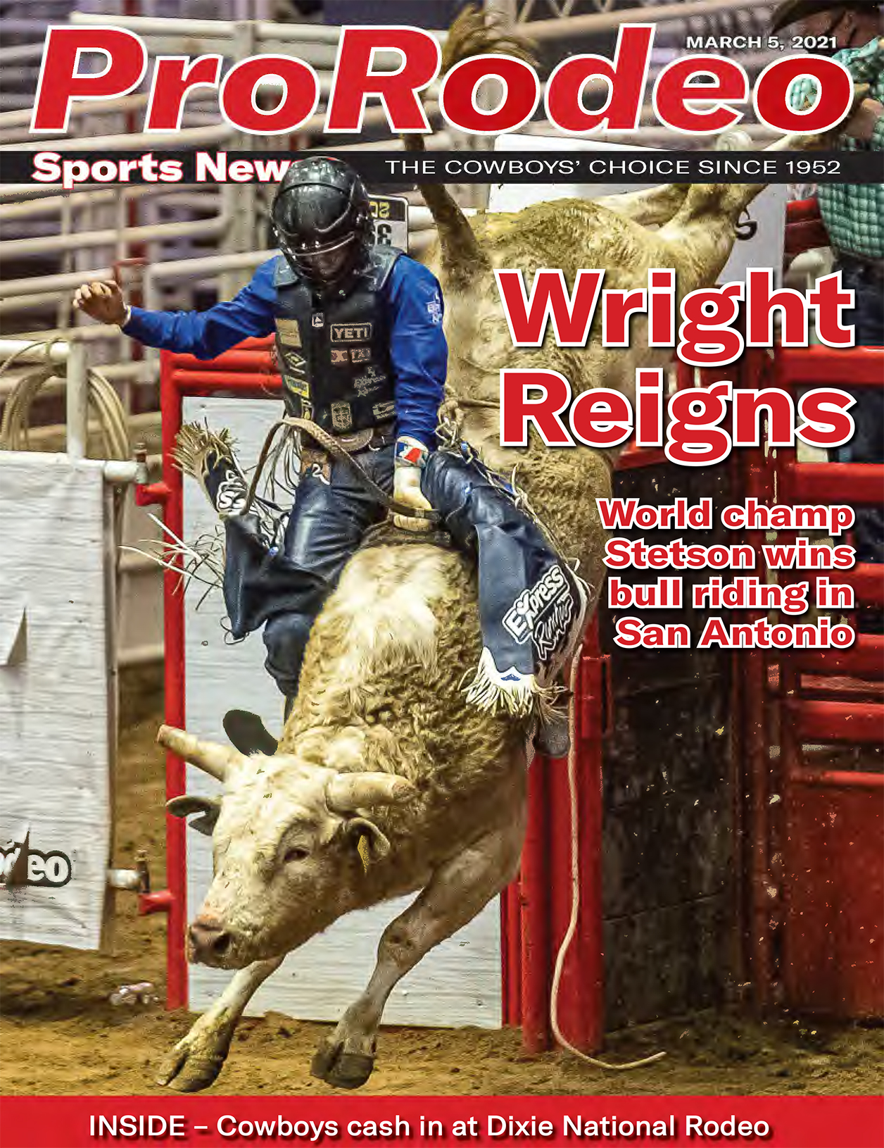 Pro-Rodeo-Sports-News March 05, 2021 Issue Cover