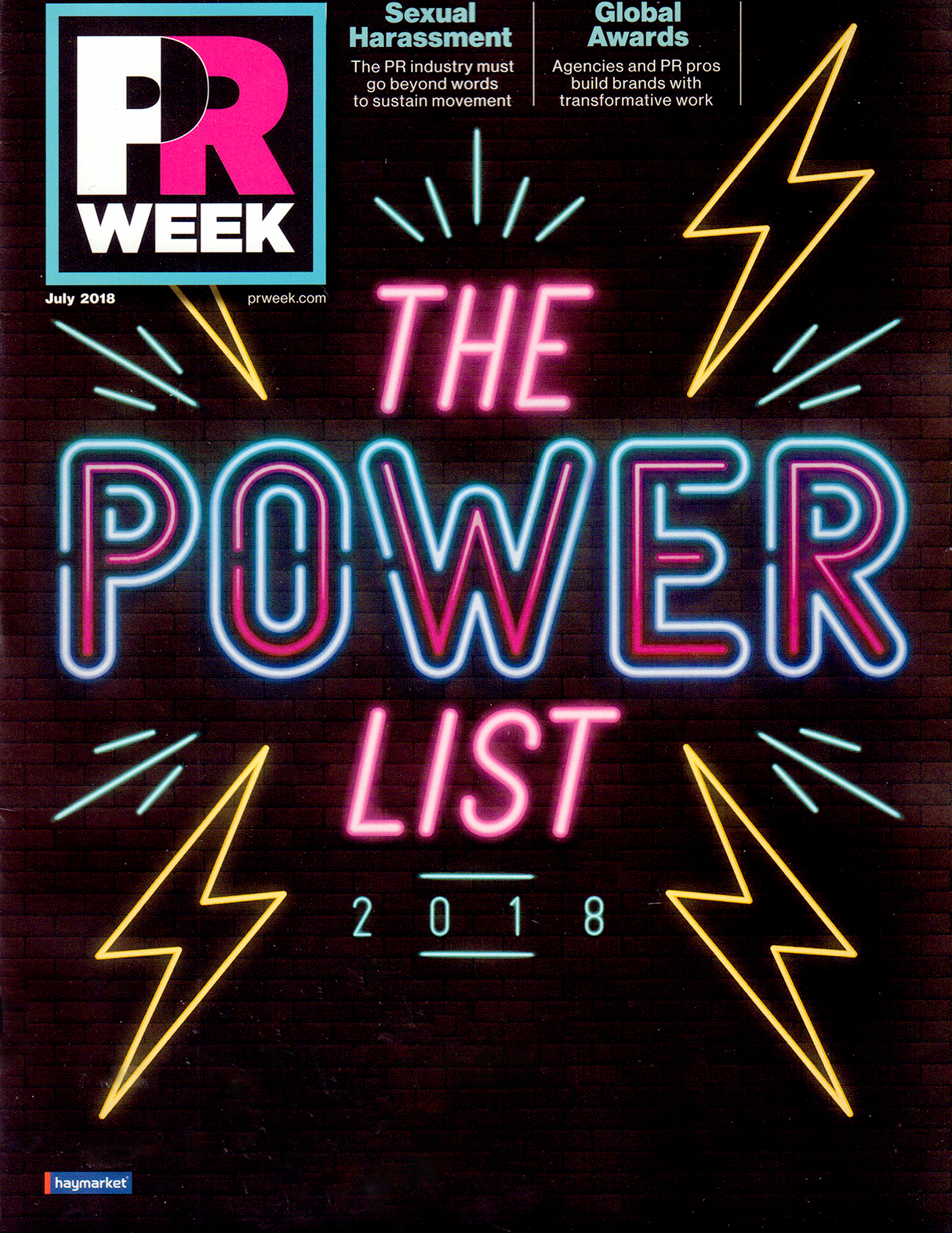 prweek July 01, 2018 Issue Cover