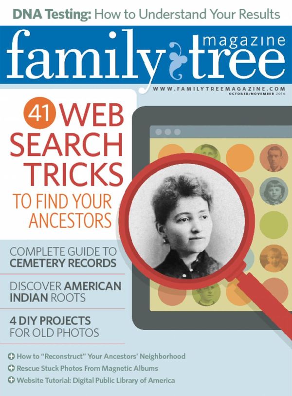 Family-Tree October 01, 2016 Issue Cover