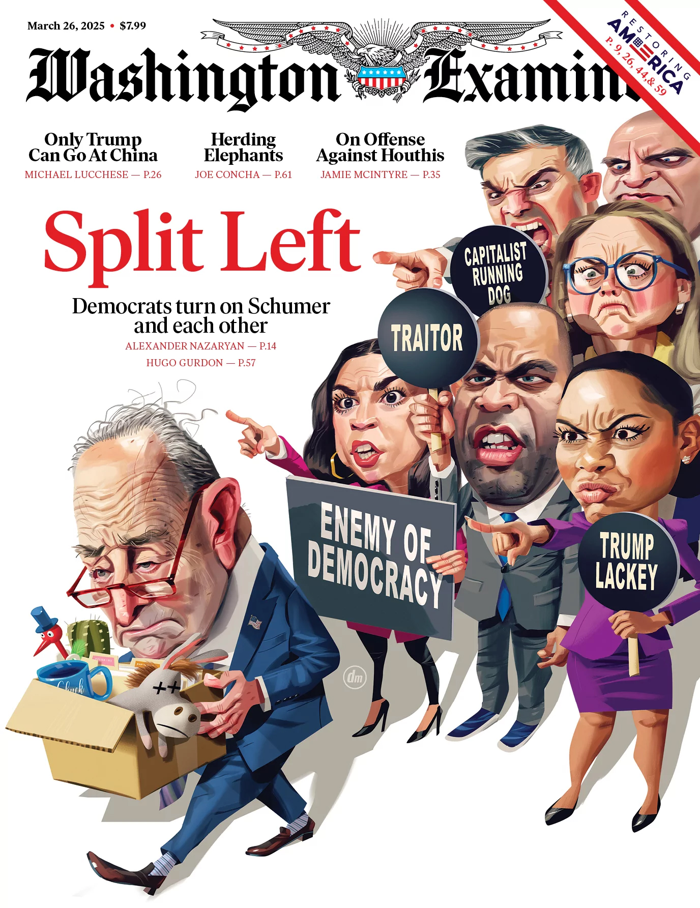 Washington-Examiner March 26, 2025 Issue Cover